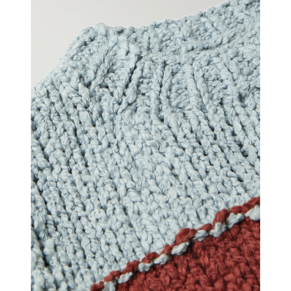 The Elder Statement Striped Organic boucle sweater Jumper size MEDIUM - Picture 5 of 5